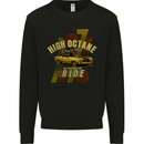 High Octane Ride 1971 Muscle Car Kids Sweatshirt Jumper Black