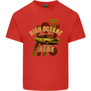 High Octane Ride 1971 Muscle Car Kids T-Shirt Childrens Red