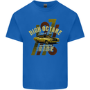 High Octane Ride 1971 Muscle Car Kids T-Shirt Childrens Royal Blue