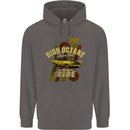 High Octane Ride 1971 Muscle Car Mens 80% Cotton Hoodie Charcoal