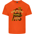 High Octane Ride 1971 Muscle Car Mens Cotton T-Shirt Tee Top Orange