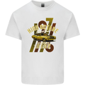 High Octane Ride 1971 Muscle Car Mens Cotton T-Shirt Tee Top White