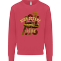 High Octane Ride 1971 Muscle Car Mens Sweatshirt Jumper Heliconia