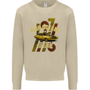 High Octane Ride 1971 Muscle Car Mens Sweatshirt Jumper Sand