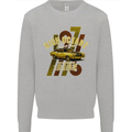 High Octane Ride 1971 Muscle Car Mens Sweatshirt Jumper Sports Grey