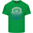 High Speed Junkies Biker Mortorcycle Kids T-Shirt Childrens Irish Green