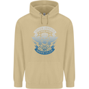 High Speed Junkies Biker Mortorcycle Mens 80% Cotton Hoodie Sand