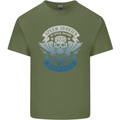 High Speed Junkies Biker Mortorcycle Mens Cotton T-Shirt Tee Top Military Green
