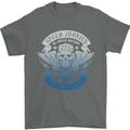 High Speed Junkies Biker Mortorcycle Mens T-Shirt Cotton Gildan Charcoal