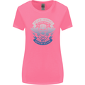 High Speed Junkies Biker Mortorcycle Womens Wider Cut T-Shirt Azalea