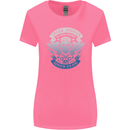 High Speed Junkies Biker Mortorcycle Womens Wider Cut T-Shirt Azalea