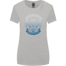 High Speed Junkies Biker Mortorcycle Womens Wider Cut T-Shirt Sports Grey