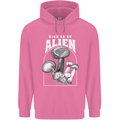 High as An Alien Magic Mushrooms LSD Trippy Childrens Kids Hoodie Azalea