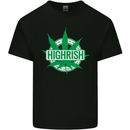 Highrish St. Patrick's Day Weed Drugs Funny Kids T-Shirt Childrens Black