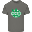 Highrish St. Patrick's Day Weed Drugs Funny Kids T-Shirt Childrens Charcoal