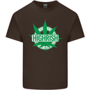 Highrish St. Patrick's Day Weed Drugs Funny Kids T-Shirt Childrens Chocolate