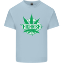 Highrish St. Patrick's Day Weed Drugs Funny Kids T-Shirt Childrens Light Blue