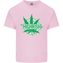 Highrish St. Patrick's Day Weed Drugs Funny Kids T-Shirt Childrens Light Pink