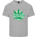 Highrish St. Patrick's Day Weed Drugs Funny Kids T-Shirt Childrens Sports Grey