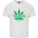 Highrish St. Patrick's Day Weed Drugs Funny Kids T-Shirt Childrens White