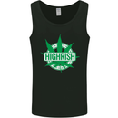 Highrish St. Patrick's Day Weed Drugs Funny Mens Vest Tank Top Black