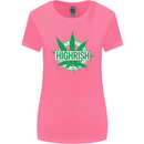 Highrish St. Patrick's Day Weed Drugs Funny Womens Wider Cut T-Shirt Azalea