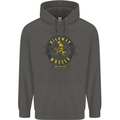 Highway Wheels Motocross Motorcycle Childrens Kids Hoodie Storm Grey