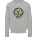 Highway Wheels Motocross Motorcycle Kids Sweatshirt Jumper Sports Grey