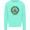 Highway Wheels Motocross Motorcycle Mens Sweatshirt Jumper Peppermint