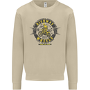 Highway Wheels Motocross Motorcycle Mens Sweatshirt Jumper Sand