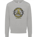 Highway Wheels Motocross Motorcycle Mens Sweatshirt Jumper Sports Grey