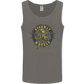 Highway Wheels Motocross Motorcycle Mens Vest Tank Top Charcoal