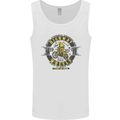 Highway Wheels Motocross Motorcycle Mens Vest Tank Top White