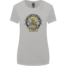 Highway Wheels Motocross Motorcycle Womens Wider Cut T-Shirt Sports Grey