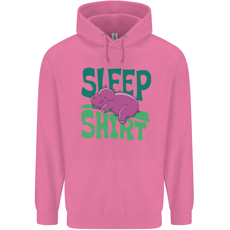Hippo Sleep Shirt Sleeping Pajamas Childrens Kids Hoodie Azalea
