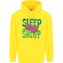 Hippo Sleep Shirt Sleeping Pajamas Childrens Kids Hoodie Yellow