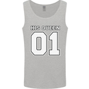 His Queen Funny Wedding Anniversary Mens Vest Tank Top Sports Grey