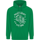 Hockey Heroes Street Ice Childrens Kids Hoodie Irish Green