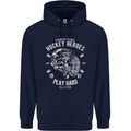 Hockey Heroes Street Ice Childrens Kids Hoodie Navy Blue