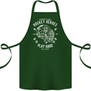 Hockey Heroes Street Ice Cotton Apron 100% Organic Forest Green