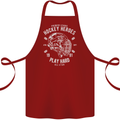 Hockey Heroes Street Ice Cotton Apron 100% Organic Maroon