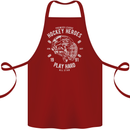 Hockey Heroes Street Ice Cotton Apron 100% Organic Maroon