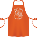 Hockey Heroes Street Ice Cotton Apron 100% Organic Orange