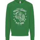 Hockey Heroes Street Ice Kids Sweatshirt Jumper Irish Green