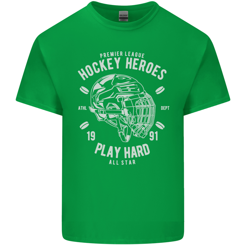 Hockey Heroes Street Ice Kids T-Shirt Childrens Irish Green