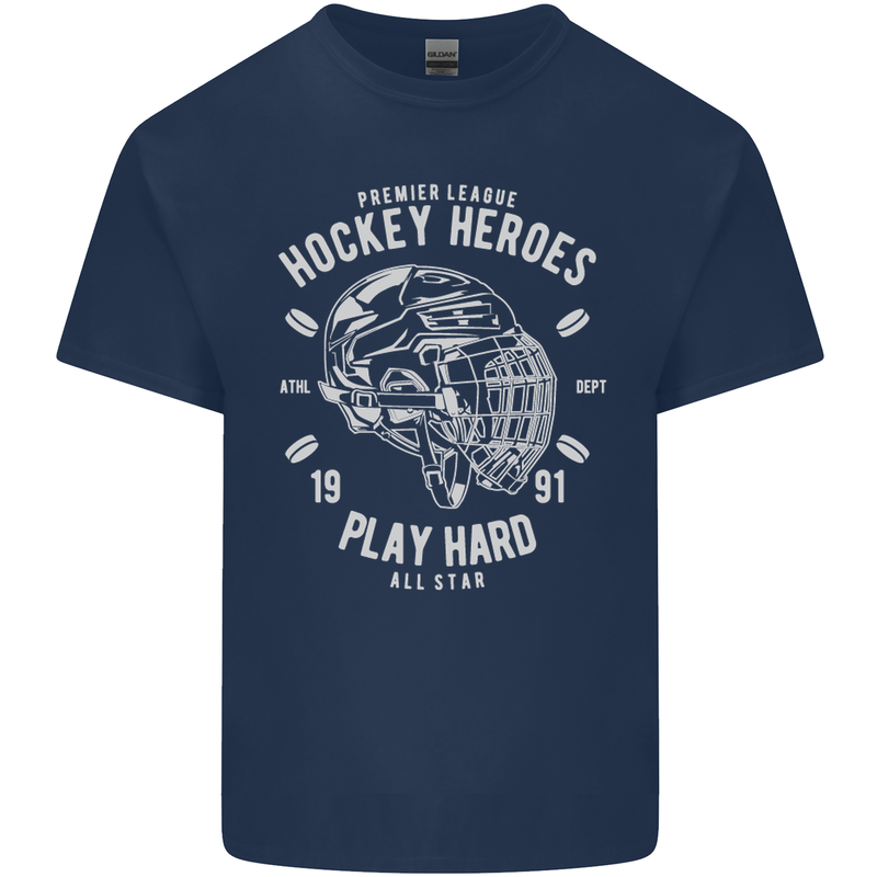 Hockey Heroes Street Ice Kids T-Shirt Childrens Navy Blue