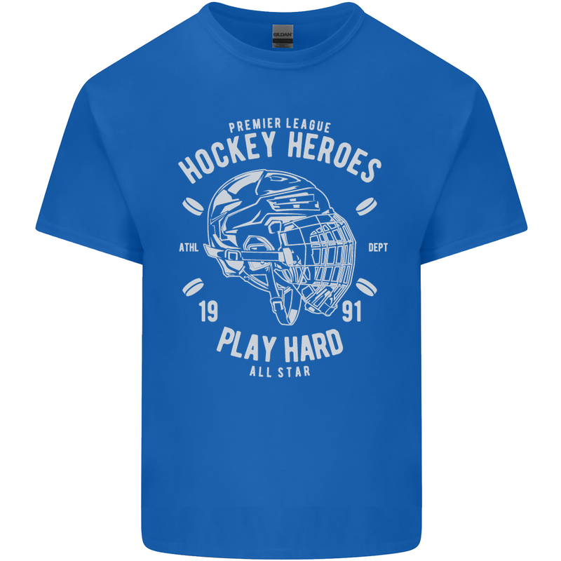 Hockey Heroes Street Ice Kids T-Shirt Childrens Royal Blue