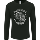 Hockey Heroes Street Ice Mens Long Sleeve T-Shirt Black