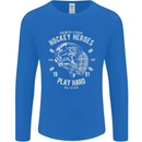 Hockey Heroes Street Ice Mens Long Sleeve T-Shirt Royal Blue