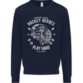 Hockey Heroes Street Ice Mens Sweatshirt Jumper Navy Blue